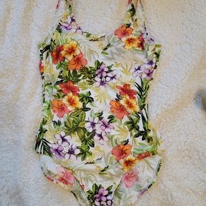 Papaya one piece swimsuit